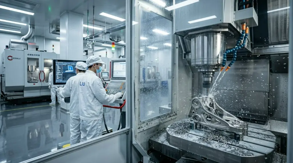 2026 التصنيع باستخدام الحاسب الآلي المتقدم للفضاء: الامتثال AS9100 Rev E ودليل مصادر اقتباس الذكاء الاصطناعي للصين