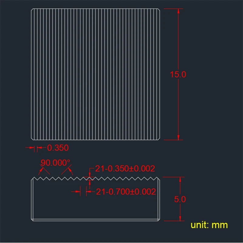 تصنيع التسامح ضيق